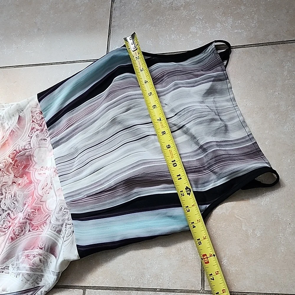 Ted Baker Silk Multicolor Maxi Dress Size 0 - Picture 6 of 14